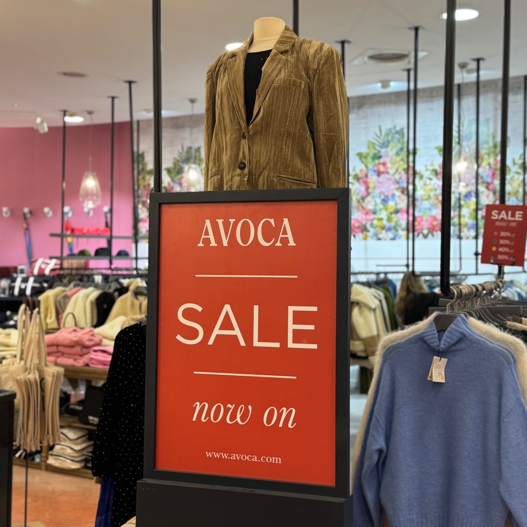 Start the year with savings! Visit our stores or shop online to enjoy up to 50% off your favourite brands. Don't miss out on finding something special at a wonderful price!

#AvocaIreland #AvocaSALE