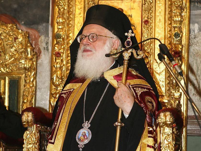 ErnestoFerrari9's tweet photo. Greek terrorist Anastas Janullatos is dead. 
Albanian🇦🇱 Joan Pelushi will be the head of the Albanian🇦🇱 Orthodox Church.
#Kosovo #Dardania #Chameria #Presheva #Albania #Albanian #Shqiperia #Orthodox #Tirana #Vlora #Shkoder https://t.co/OGVDc50QFy