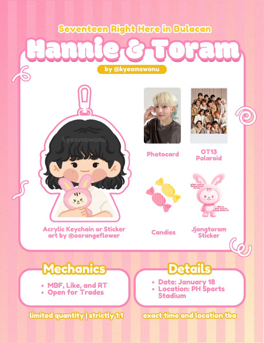 kyeomswonu's tweet photo. ic interest check !!

would anyone be interested if i sell my keyrings and stickers after the concert? 🥺 keyrings might be ₱100-₱120 then stickers for ₱10 https://t.co/Ut5rbrAi5Z