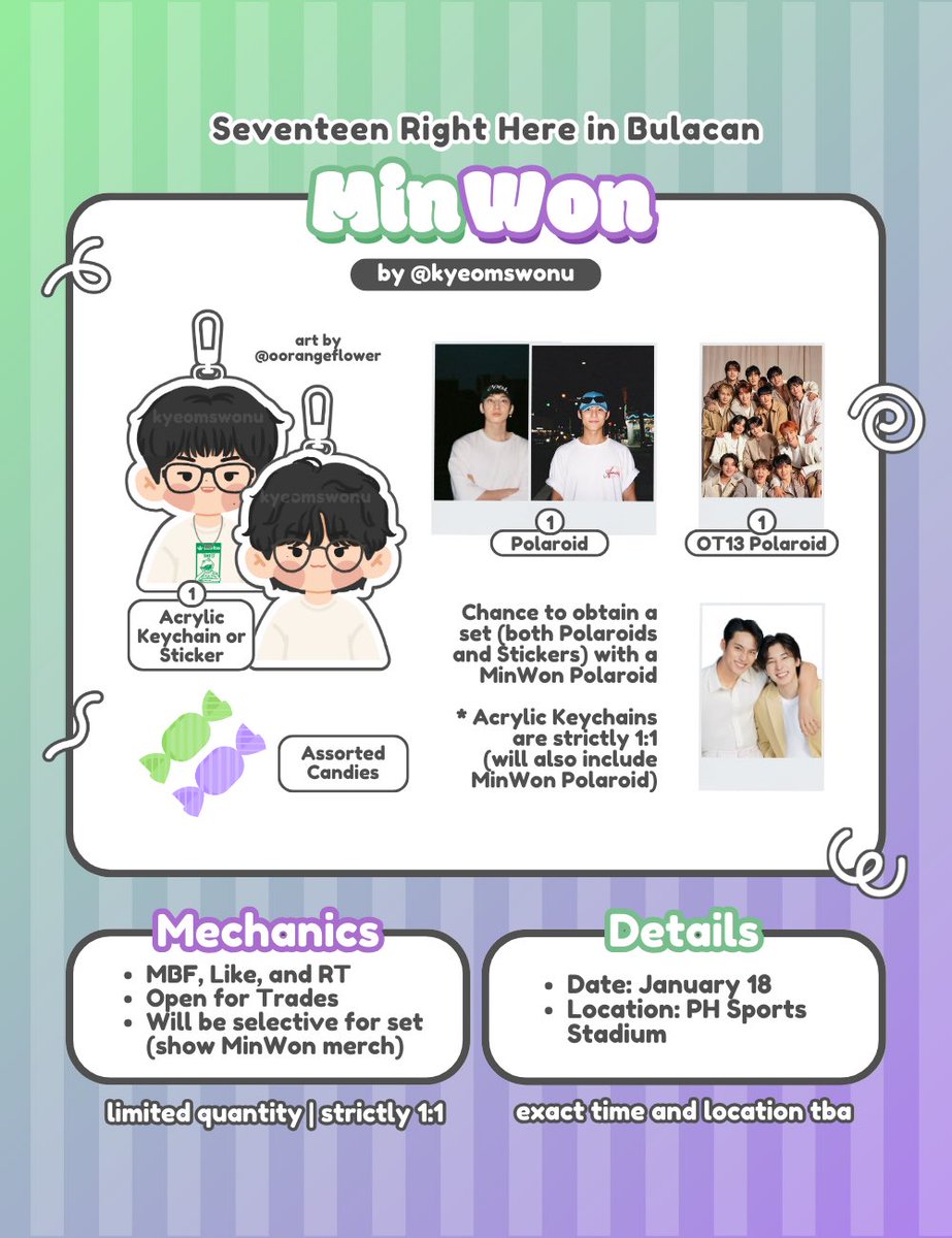 kyeomswonu's tweet photo. ic interest check !!

would anyone be interested if i sell my keyrings and stickers after the concert? 🥺 keyrings might be ₱100-₱120 then stickers for ₱10 https://t.co/Ut5rbrAi5Z