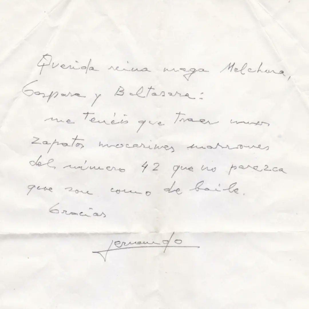 adelagaceit's tweet photo. En estas fechas siempre recuerdo las cartas que Fernando Fernán Gómez le escribió a los Reyes Magos https://t.co/9942KJEODg