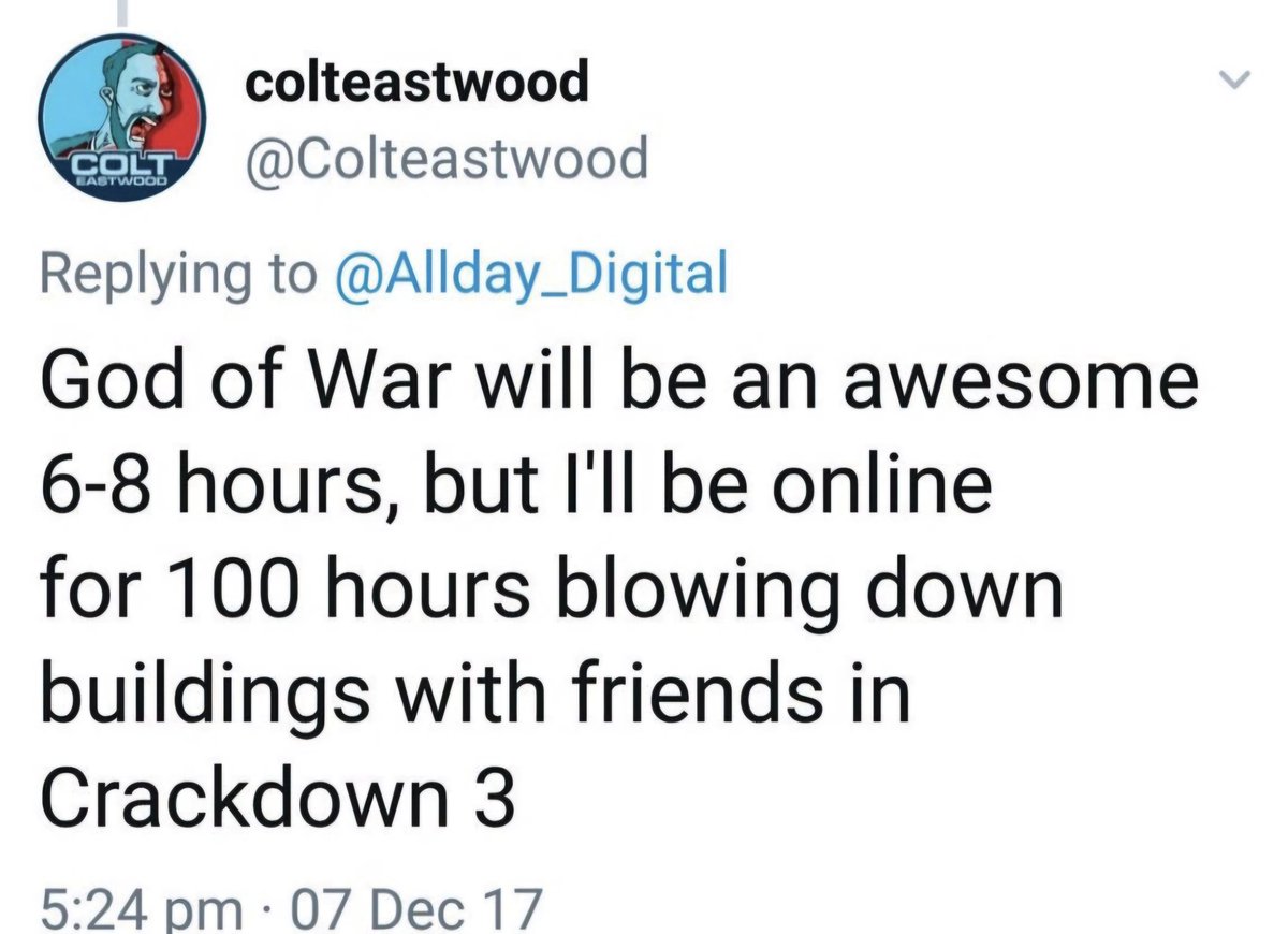 HardcoreMetal89's tweet photo. This is still one of the funniest tweets from Colt 😂😂. This was mfer is delusional as hell. https://t.co/tmHJIV3ycY