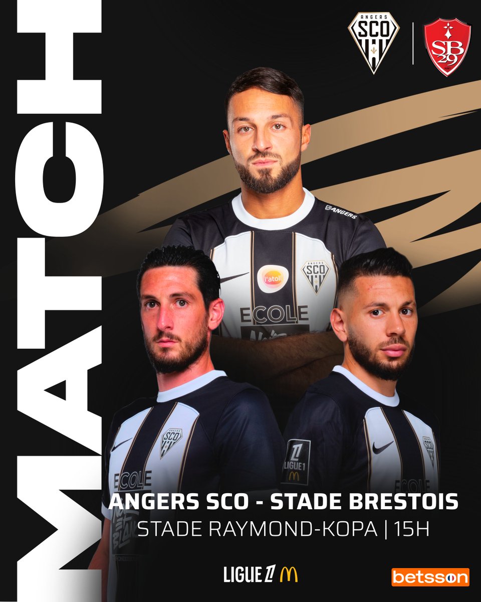 👊 𝗠𝗔𝗧𝗖𝗛 𝗗𝗔𝗬 !

🗓️ MD16 <a href="/Ligue1_ENG/">Ligue 1 English</a>
🆚 <a href="/SB29/">Stade Brestois 29</a>
🕠 3pm (French time)
🏟️ Stade Raymond-Kopa
📲 #SCOSB29
🎟️ lc.cx/K0gs23
🤝 <a href="/BetssonFR/">Betsson France 🔞</a>

#sportbetting #BetssonFR