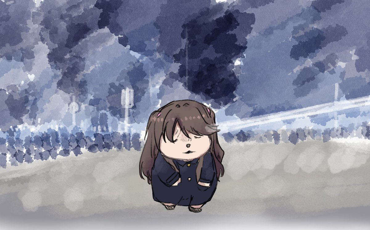 「」|焚崎のイラスト