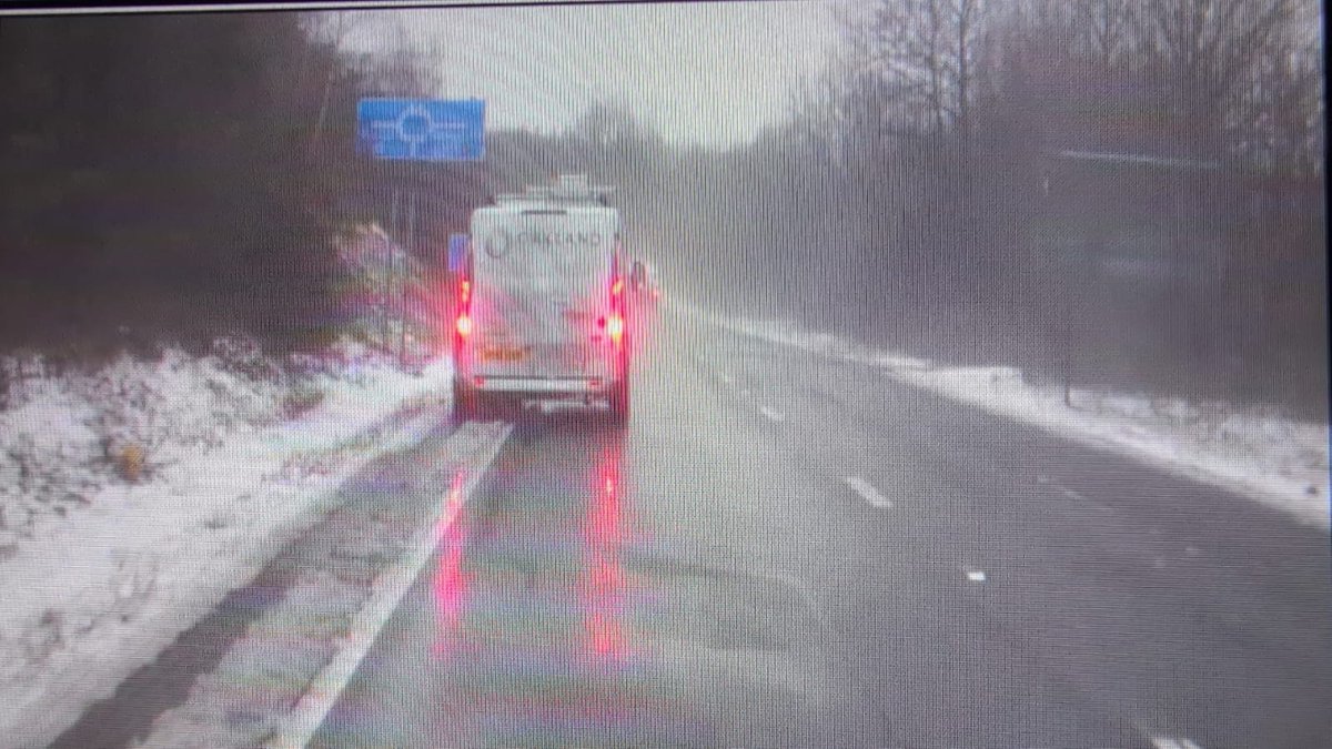 WiltsSpecOps's tweet photo. When on an on slip to a major road it’s not ideal to park up to input details to the sat nav…. https://t.co/hRT32qbFtm