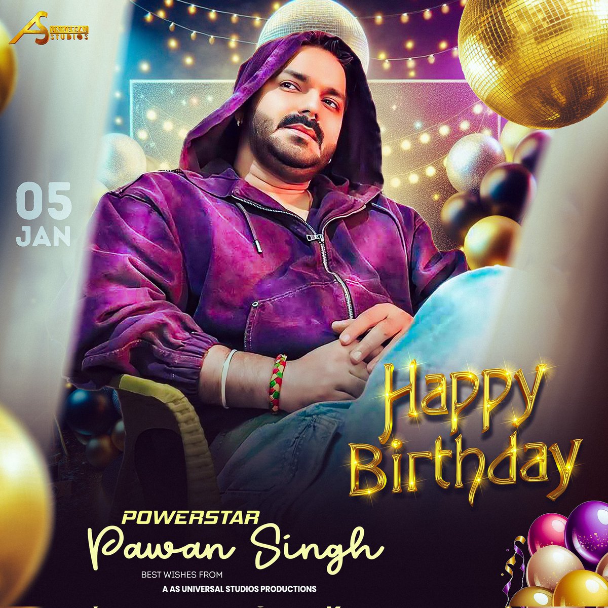 ASUniversalStud's tweet photo. Wishing a very Happy Birthday to the King of our Industry Pawan Singh ❤️ @Singhpawan999 https://t.co/DF0gSg2D31