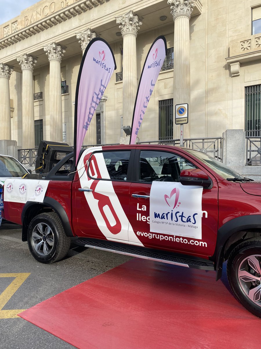 cdMaristasMlg's tweet photo. Estamos preparados para #CabalgataMalaga2025 @malaga
Gracias a #gruponietoautomocion
#clickrent
por su colaboración. https://t.co/jlP5GxXCod