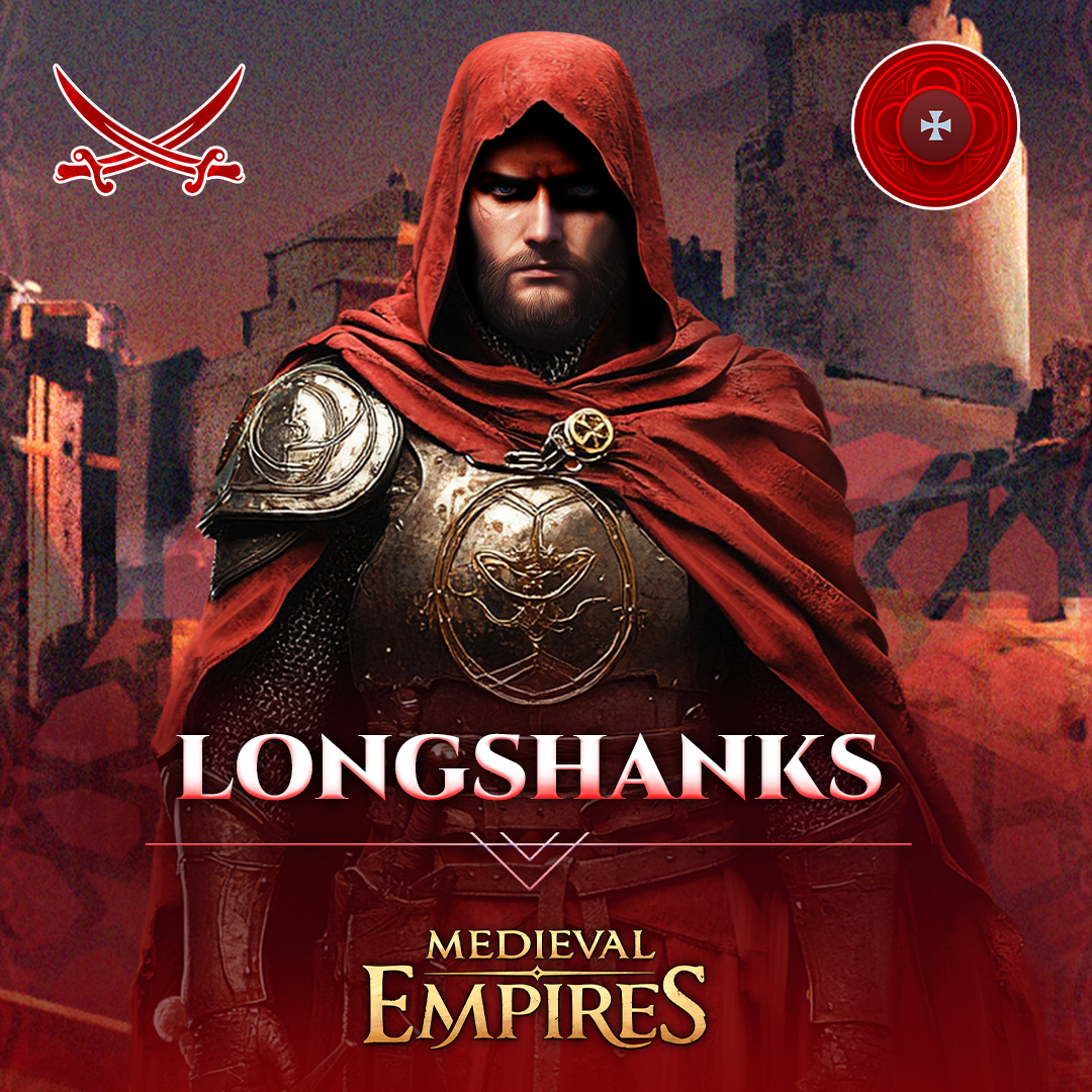 MedievalEmpires's tweet photo. Meet the mighty leader of the Crusaders in #MedievalEmpires, Edward Longshanks! ⚔️ https://t.co/P5BxCOZ4cc