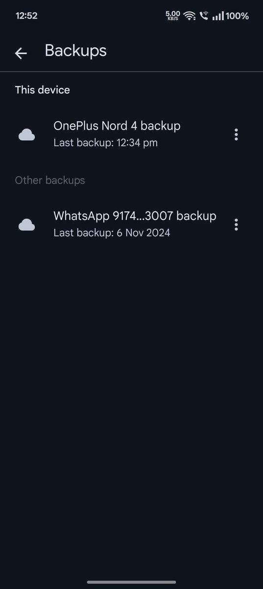Aman47_tweets's tweet photo. @WhatsApp @Meta I have backup data on my Google Drive but I'm unable to restore it. Can you please assist me in recovering my chat data? (People have been suffering from this problem for a year please help it's really important data) #WhatsAppBackup #GoogleDrive #help https://t.co/KYwwCPe5Tv