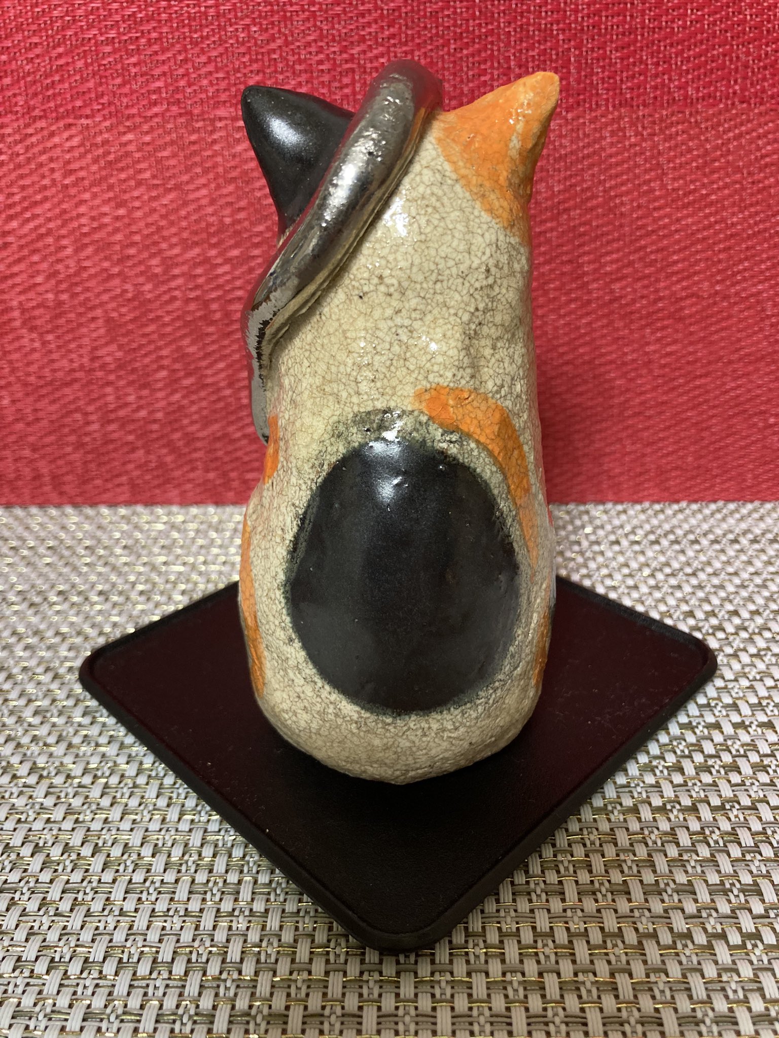 陶芸家 相場るい児 蛙 招き猫 水滴 現代アート