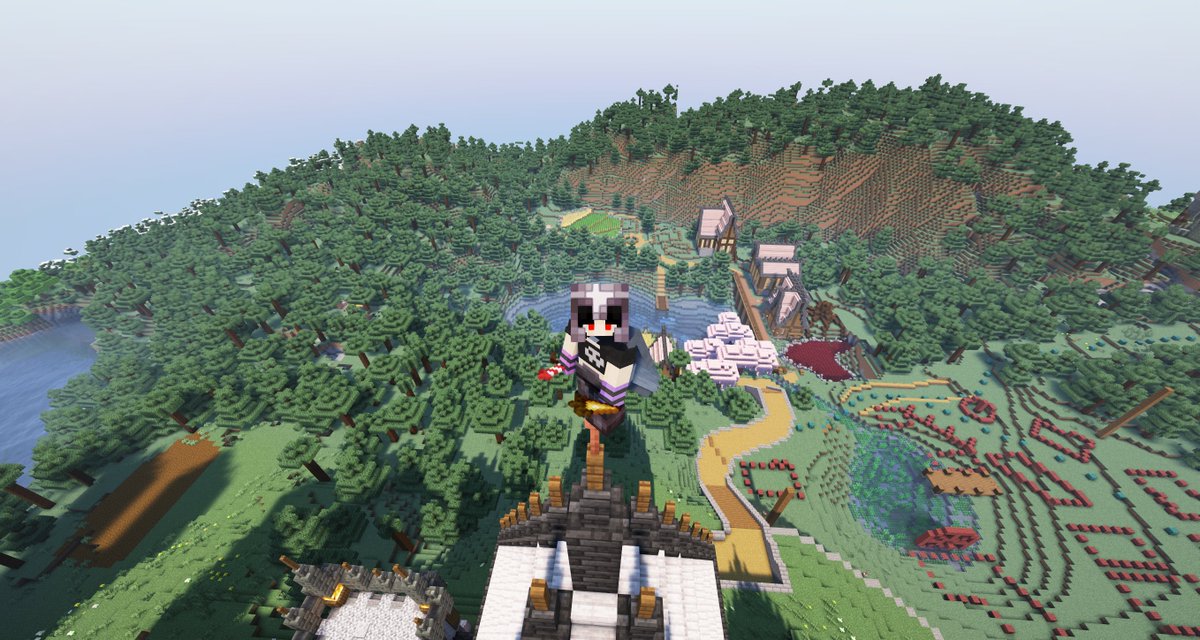 MaidenVampire's tweet photo. nearly 1000 days in my singleplayer world i have done so much im excited to see where i go next my base is coming along nicely thanks to my friends for the encouragement to keep going <3 @sizzlesaur  @griffon_prime @AldebarrM @Failwhip https://t.co/AOKEbNCVou