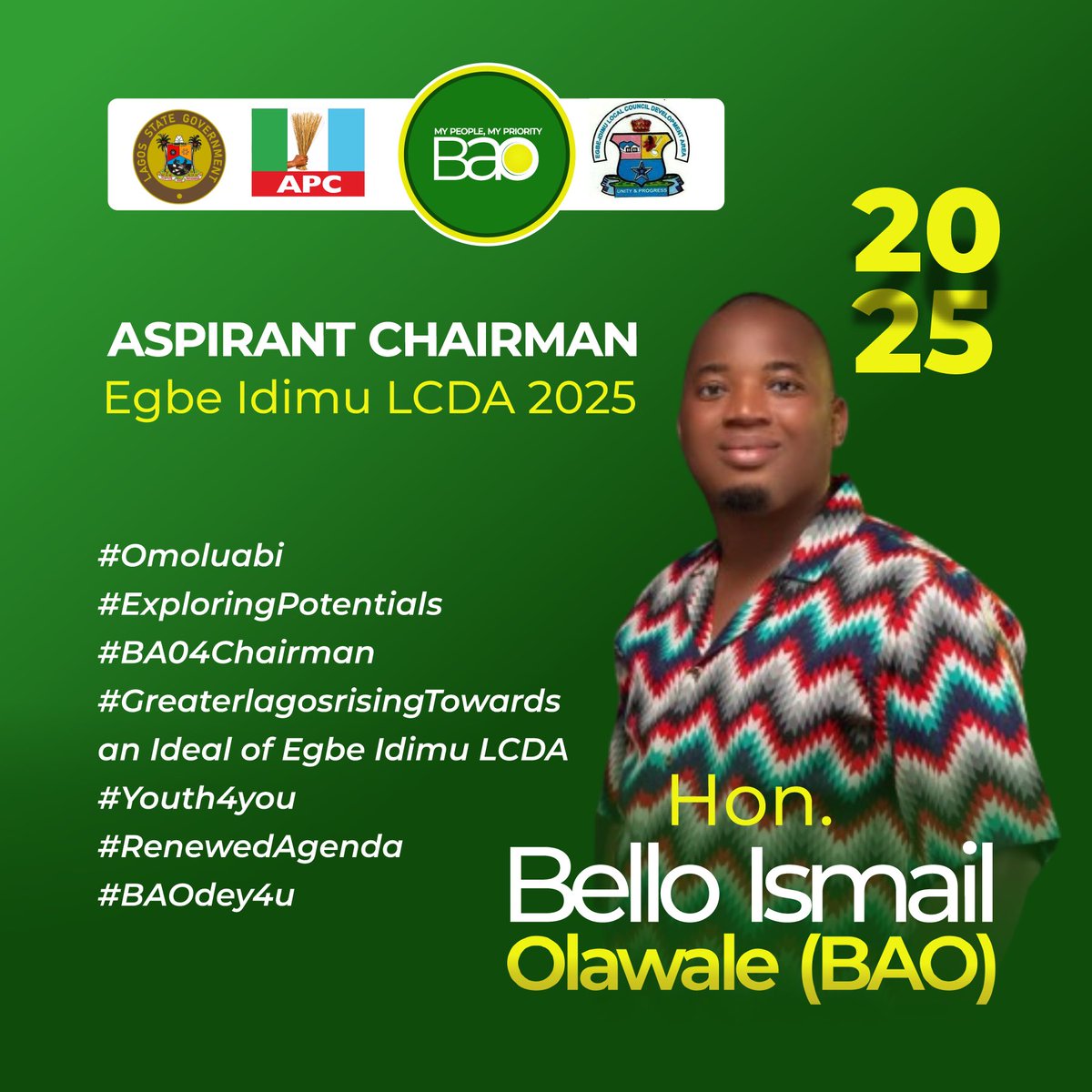 hon_adebisi's tweet photo. Towards a Visionary Egbe Idimu LCDA
#दिल्ली_के_दिल_में_मोदी | Liverpool| #BaseOnStreet | Man United| Burna | Cubana | Grammy| First Sunday | #ホロ五目並べ最弱王 | 中山金杯| 京都金杯| アルナシーム https://t.co/ruRYr6697k