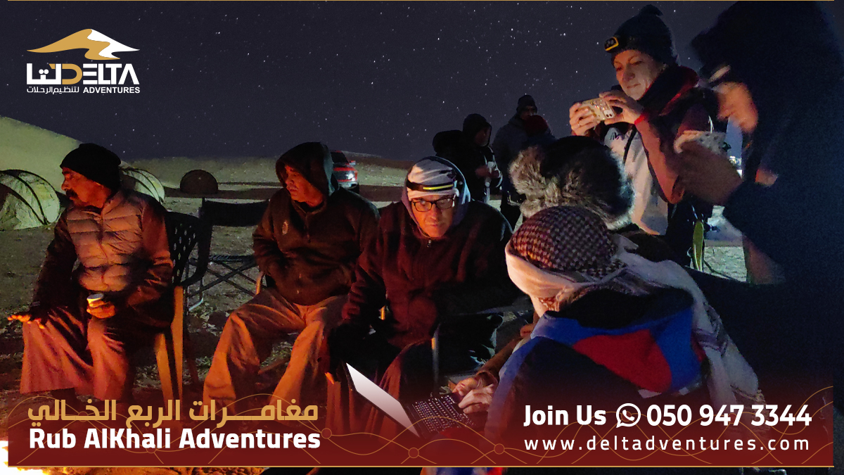 DeltaDventures's tweet photo. Under the starlit skies of the Rub' al Khali, adventure starts with a map and a story. 🌌🗺️
Join Delta Adventures for a trip you'll never forget!
#RubAlKhali #DeltaAdventures #DesertAdventure #StarryNights #ExploreSaudi https://t.co/cbelmMpcfs