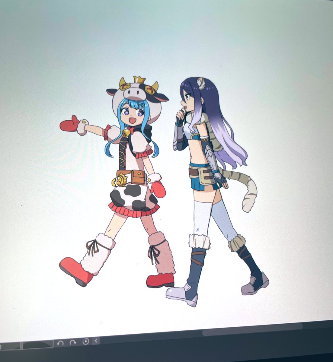 「シオリン増えた 」|ぐまのイラスト