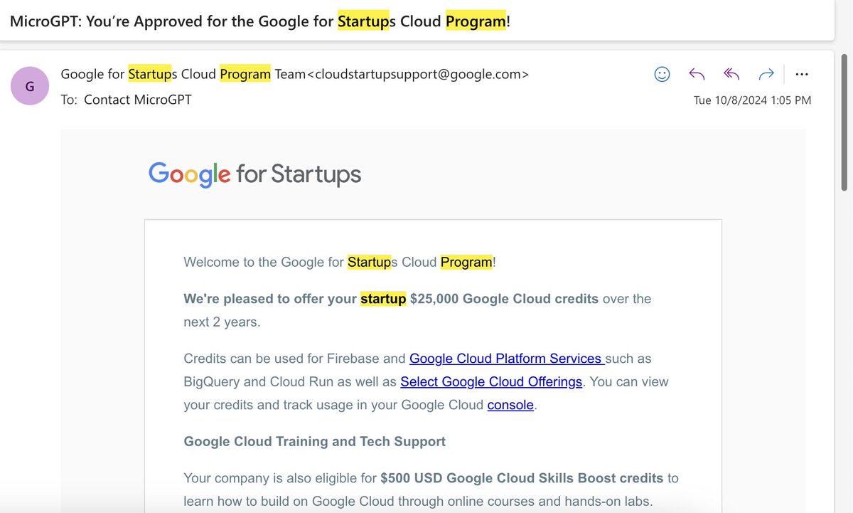 1/ 🧵 Let's dive into how <a href="/Micro_GPT/">MicroGPT</a> leverages the power of Google Cloud Platform (<a href="/googlecloud/">Google Cloud</a>) to deliver cutting-edge AI solutions! 

🚀💡 Here's how we ensure scalability, performance, and innovation in the AI space. 👇