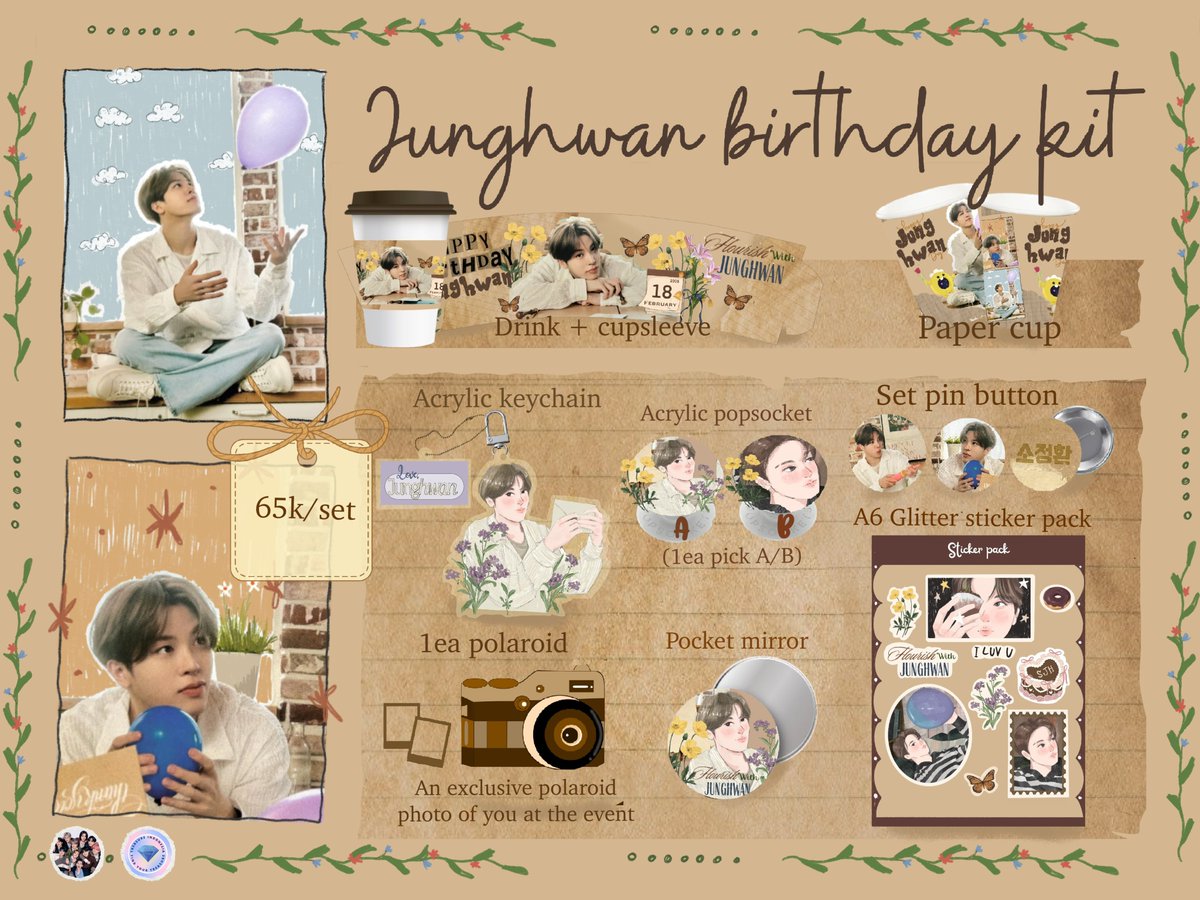 Teuqueen's tweet photo. 𝙁𝒍𝙤𝒖𝙧𝒊𝙨𝒉 𝙬𝒊𝙩𝒉 𝐉𝐔𝐍𝐆𝐇𝐖𝐀𝐍
#JUNGHWAN Cafe Event by @lettume

📍Fruju Blok M, Jakarta
Sunday, 16 Feb 2025 at 1 PM - 4 PM
— 𝐅𝐫𝐞𝐞 𝐄𝐧𝐭𝐫𝐲

start ordering birthday kit today at 18.02 WIB
🎟️ ; https://t.co/UV60yuE7vQ

See you Precious🌻
#FlourishwithJunghwan https://t.co/mwaq1icGZf