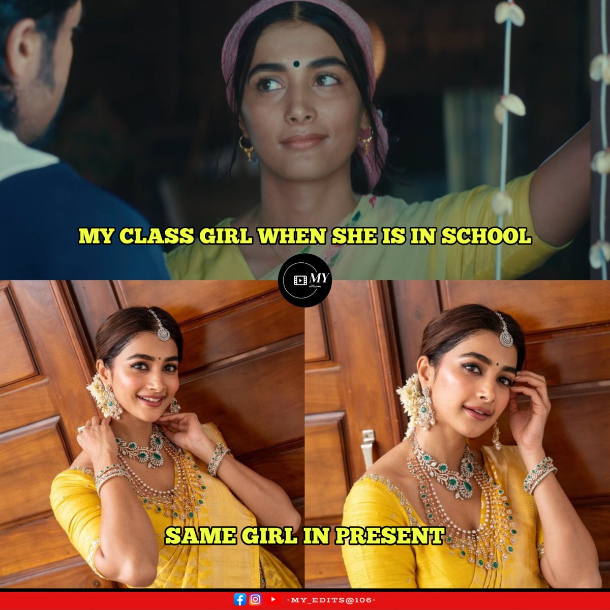 YaswanthPowers5's tweet photo. Oh noo
.what a changeover😁😁
#Poojahedge #retro #retromovie #Suriya #suryasivakumar #suriyasivakumar #pooja #poojahedgenewlook #gamechanger #gamechangerprereleaseevent #RamCharan #ramcharam #global https://t.co/w7nNWPfXTG