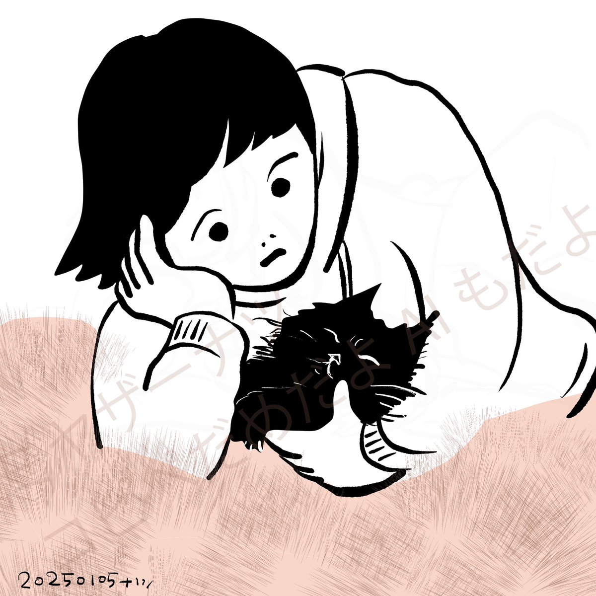 natsu_miyazawa's tweet photo. natsu20250105no.723
#うなされてる猫 #猫
#日課 #イラスト #ミヤザーナツ
#routinework ##illustration #natsumiyazawa https://t.co/JzyNByKbyL