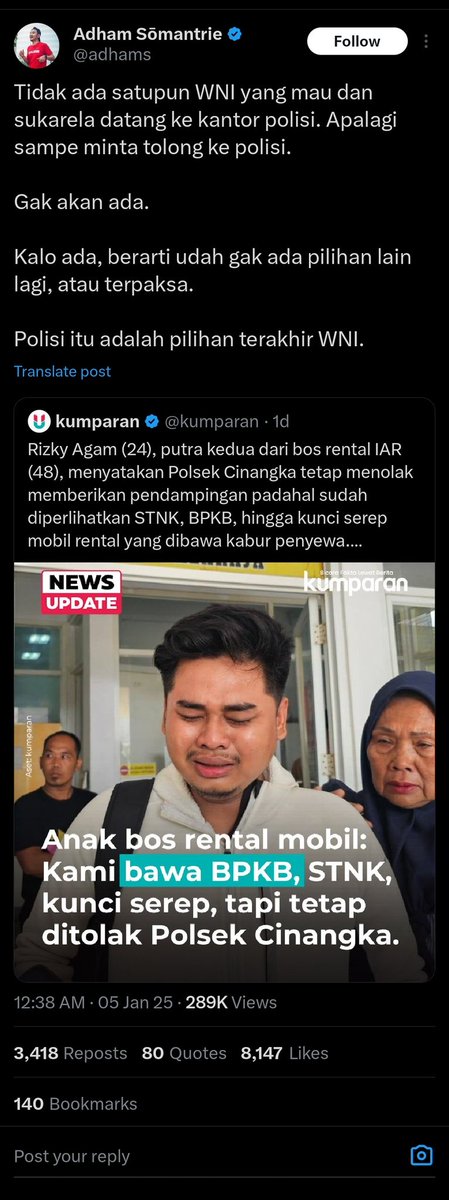 rizalhrm's tweet photo. https://t.co/Ttnl91x1hG