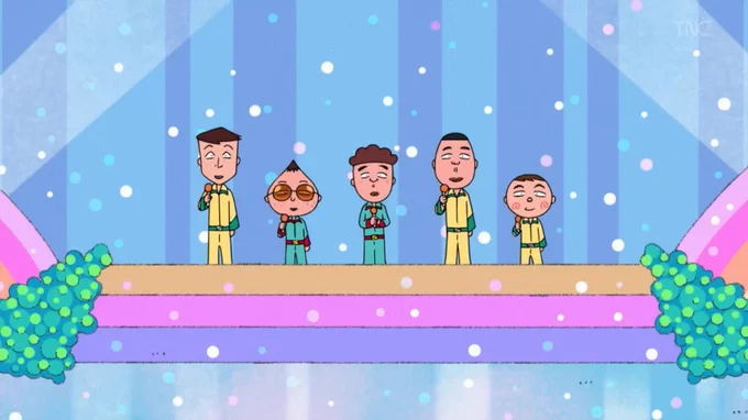 これは知ってる!フィンガー5だ!  #ちびまる子ちゃん 