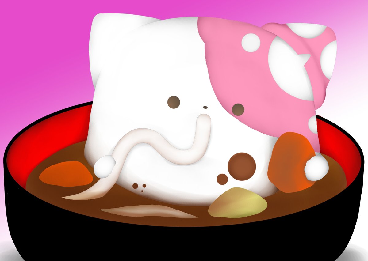 きのこいぬ入りカレーうどん！
描いてみました

#きのこいぬ #ファンアート #絵柄が好みって人にフォローされたい #イラスト #illust #illustration #お絵描き #絵描き #drawing #art #イラスト好きな人と繋がりたい #お絵描き好きさんと繋がりたい #絵描きさんと繋がりたい