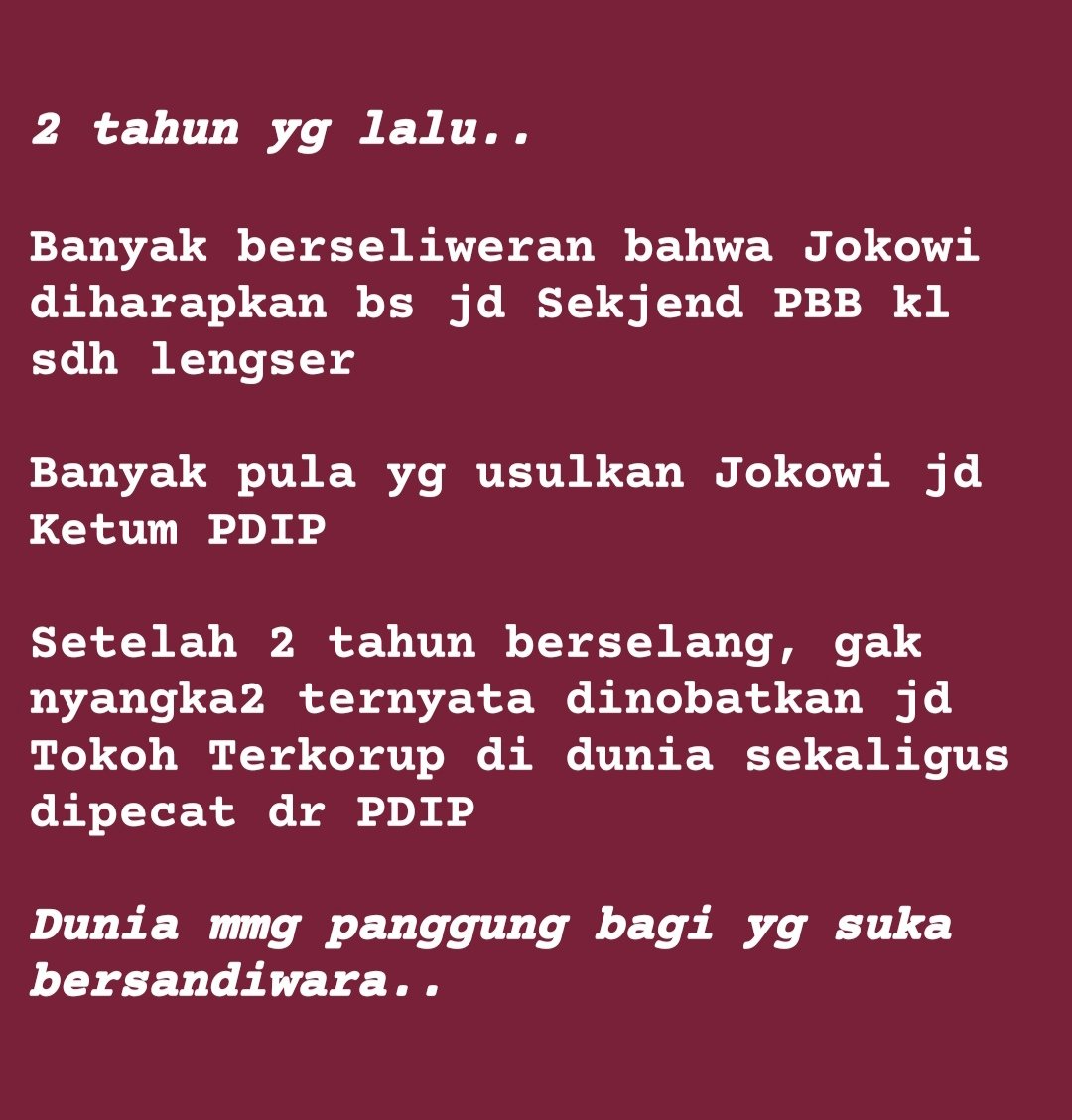 alrafaelrama's tweet photo. Ayo #adilijokowi #occrp https://t.co/UFrjleGaXC