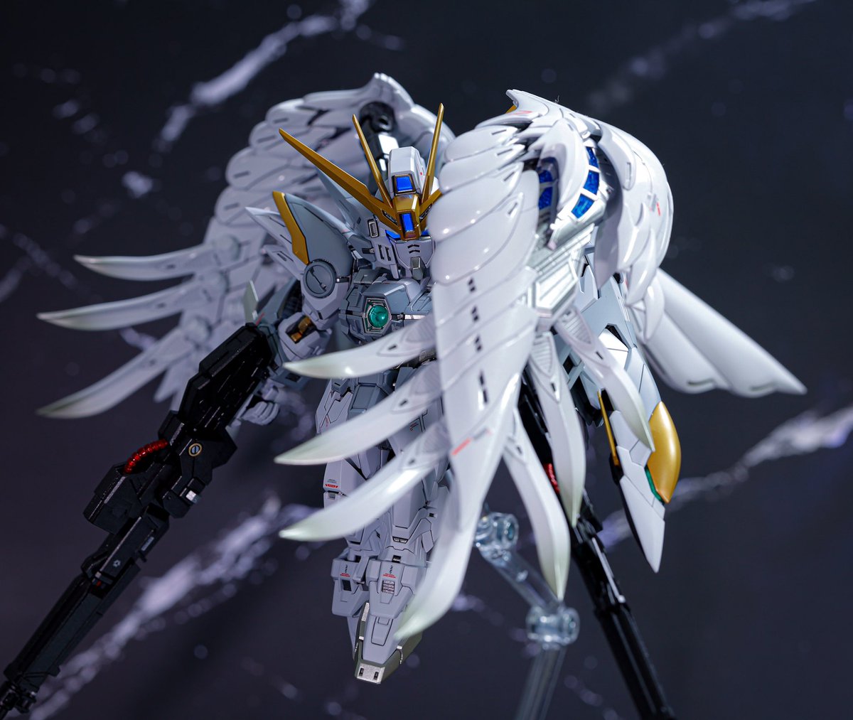 MGSD ウイングガンダムゼロ EW + スノーホワイトプレリュード用 