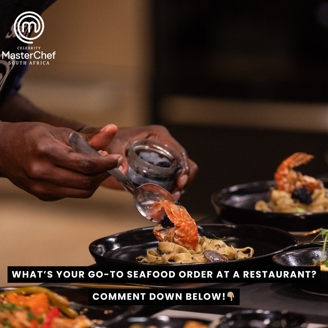 MasterChef SA (@sa_masterchef) on Twitter photo Yesterdayโs episode? Total jaw-dropper ๐ฑ!
<a href="/seth_shezi/">Seth Shezi</a>'s cooking skills? ๐ฅ๐จ๐ฝโ๐ณ Who knew?! ๐
Whatโs your go-to seafood dish when youโre dining out?
Drop your faves below!๐๐ฝ #CelebrityMasterChefSA is proudly brought to you by <a href="/PicknPay/">Pick n Pay</a> & <a href="/Beko/">Beko</a> Yesterdayโs episode? Total jaw-dropper ๐ฑ!
<a href="/seth_shezi/">Seth Shezi</a>'s cooking skills? ๐ฅ๐จ๐ฝโ๐ณ Who knew?! ๐
Whatโs your go-to seafood dish when youโre dining out?
Drop your faves below!๐๐ฝ #CelebrityMasterChefSA is proudly brought to you by <a href="/PicknPay/">Pick n Pay</a> & <a href="/Beko/">Beko</a>