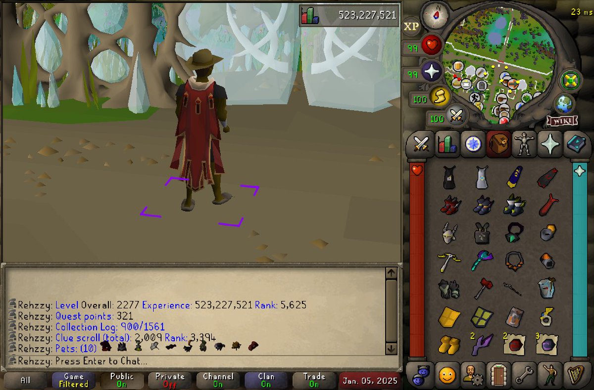 RehzzyOSRS's tweet photo. @HCIM_Deaths2 died learning cg. 
first and only osrs account. happy with how far I got but excited to dive into more PvM. https://t.co/WcWyTEnYQj