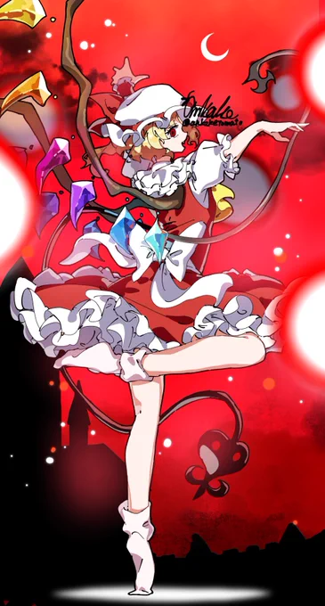 あなたが、コンテニュー出来ないのさ! ※タップ推奨 #東方Project #フランドール・スカーレット
