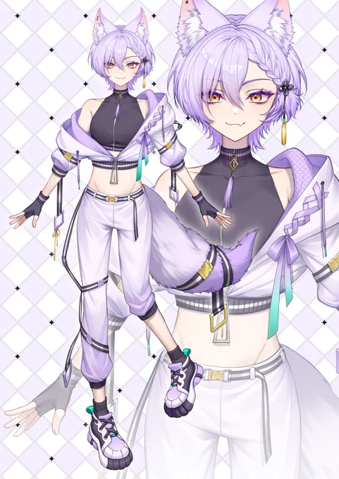 Vtuber喜常みおの3周年新モデルを担当しました～!よろしくお願いします 