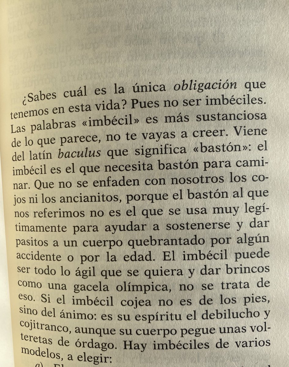 La mejor respuesta para Savater refiriéndose a Lalachús como “la tía gorda esa” es el propio Savater en ‘Ética para Amador’ 😒