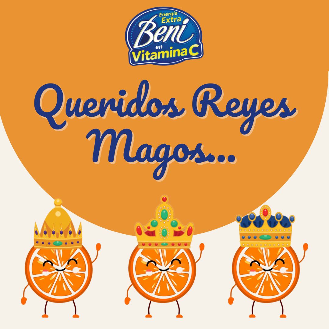 ¡Sorprende a Melchor, Gaspar y Baltasar con nuestras naranjas!🍊

¡Que no se pierda nunca la ilusión de la noche más mágica del año! ✨

#ReyesMagos #NaranjasBeni #Naranjas #Mercamadrid