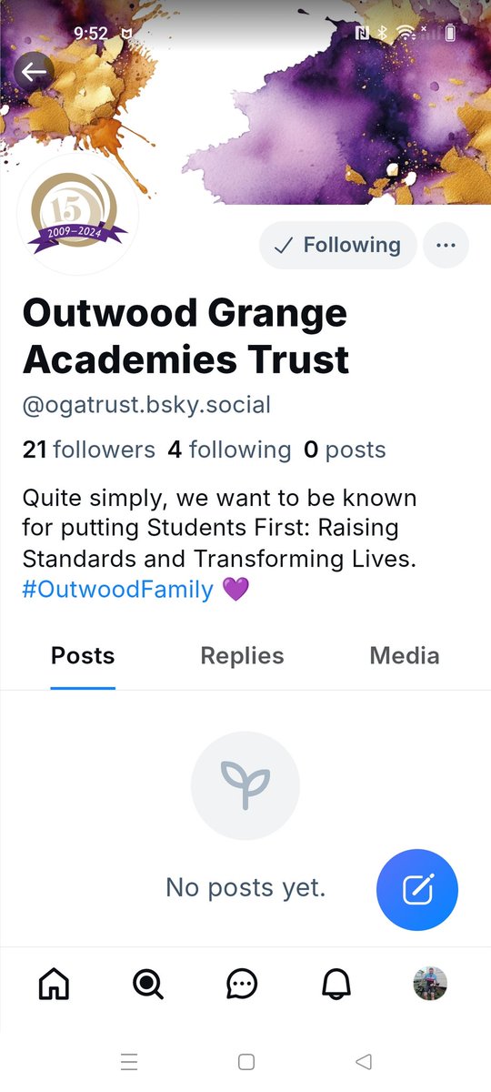 The <a href="/OGACADEMY/">Outwood Grange Academy</a> &amp; <a href="/OGATrust/">Outwood Family</a> are two of only a handful of accounts that I now kee my X account to see. Given <a href="/elonmusk/">Elon Musk</a> open attack on UK democracy &amp; his vile racism, 2025 is the perfect time for you to set up mirror accounts on Bluesky &amp; transition away from X by Sept 25?