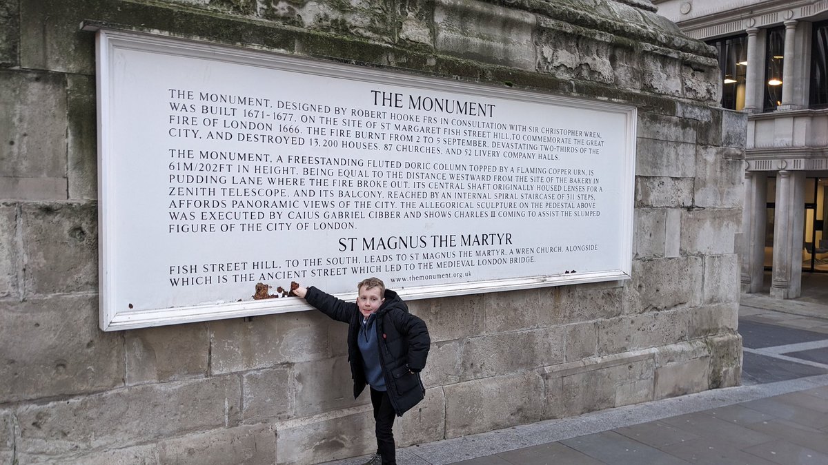 DJWard23's tweet photo. A little trip to London and Max was really keen on going to one place in particular @FPS_2_OwlBabies https://t.co/Y2fF3oBS5B