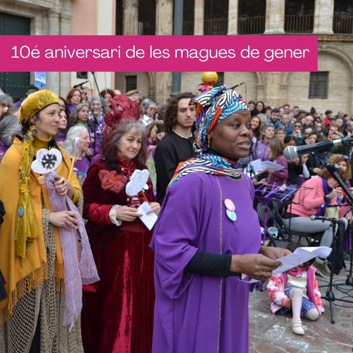 ⚖️ La Maga Igualtat ens inspirarà amb paraules sobre convivència i equitat. 💪 Junts i juntes, som imparables! 📍 12 de gener, 10h, Parc el Secanet, Catarroja.
➕Info: rebrand.ly/magues-catarro…
#MaguesDeGener #FestaDeLaInfantesa