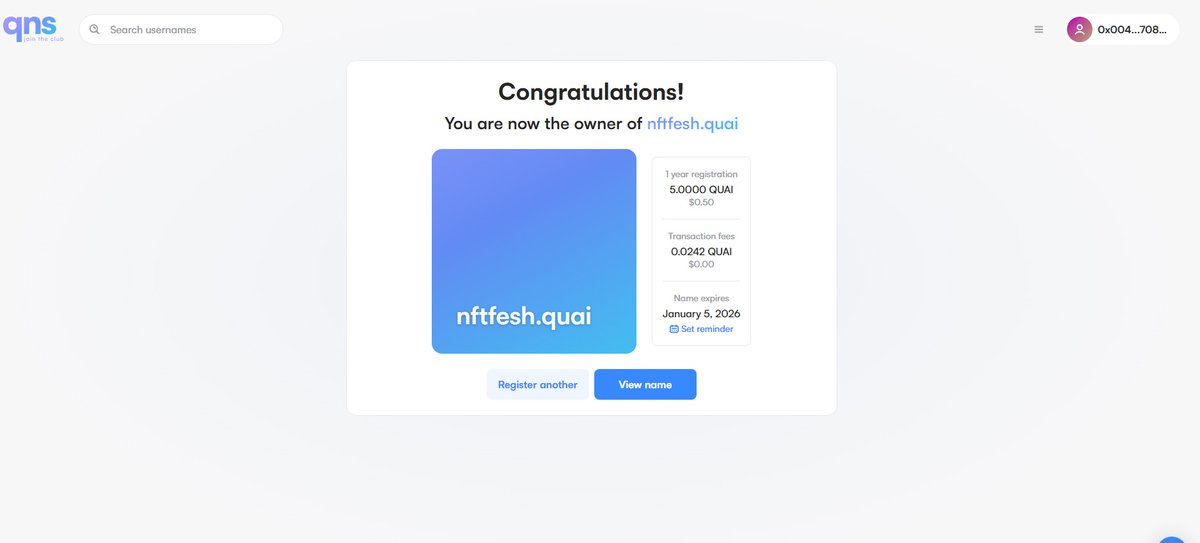 nftfesh's tweet photo. @QuaiNetwork #QuaiGoldenAge $QUAI
Wallet : 0x004B1bfA3BF86EfCe778d773E494659116770860

IcecreamSwap :https://t.co/kkeGCPhXIf

@Omidrah92878946 @nazarpoorh @Cryptobc7 https://t.co/tI4G9dM1kl