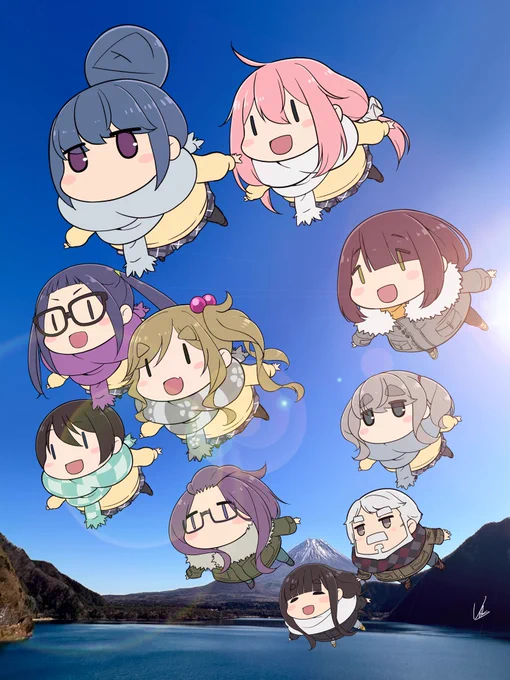 増えました#ゆるキャン 