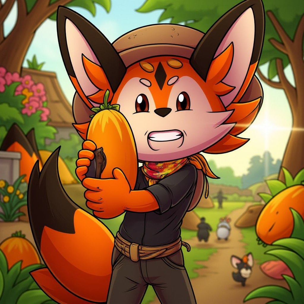 cryptoholic2200's tweet photo. Hey Foxes! π¦ GM GM!
Hope you're having a great Sunday!
My FOXY's harvesting papayas from its own farm today!
#FoxyLineaAI @FoxyLinea https://t.co/dhRK04jbW6