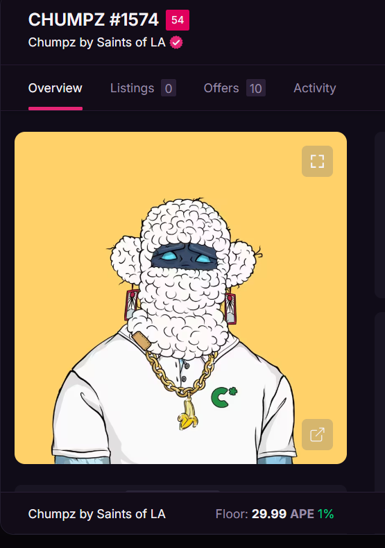 This <a href="/chumpzonape/">ChumpzOnApe</a> seems to be afraid of cold