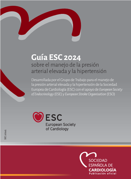 📚Nueva traducción al español de las Guías ESC 2024 para el manejo de la presión arterial elevada y la hipertensión, desarrolladas por el Grupo de Trabajo de la ESC con el respaldo de la European Society of Endocrinology (ESE) y la European Stroke Organisation (ESO).

🗂️ Una