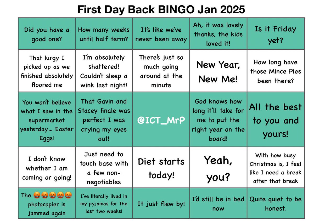 As requested, here is your Back To School Bingo card for 2025! How many of these do you think you’ll tick off ✅ also by what time do you think you’d be shouting BINGO?
