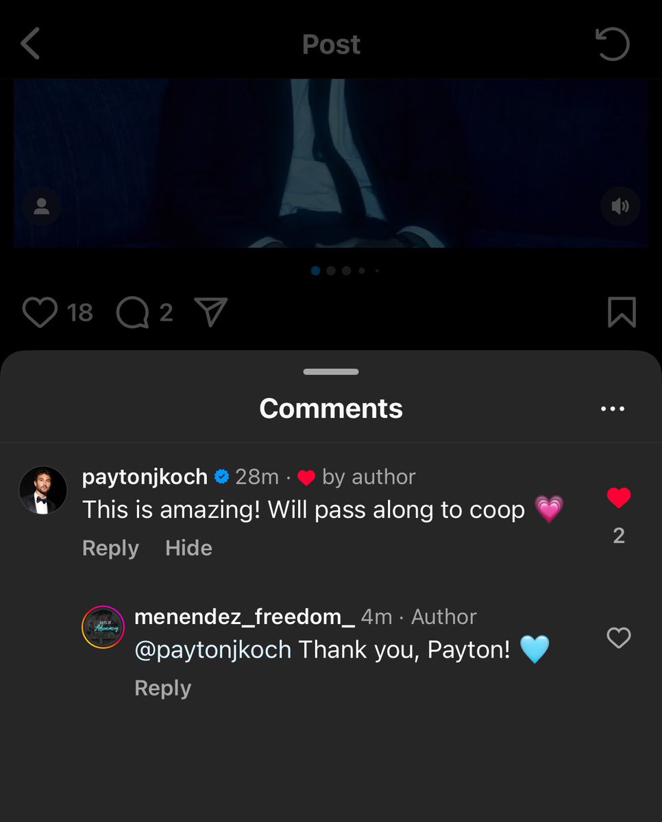wickedamethyst7's tweet photo. Calling #CooperNation! Check out this amazing thread about Cooper’s involvement with the Menendez brothers 🩵 Even Payton liked it and will be sharing with Coop 🥺 https://t.co/5oOXsSvcSN