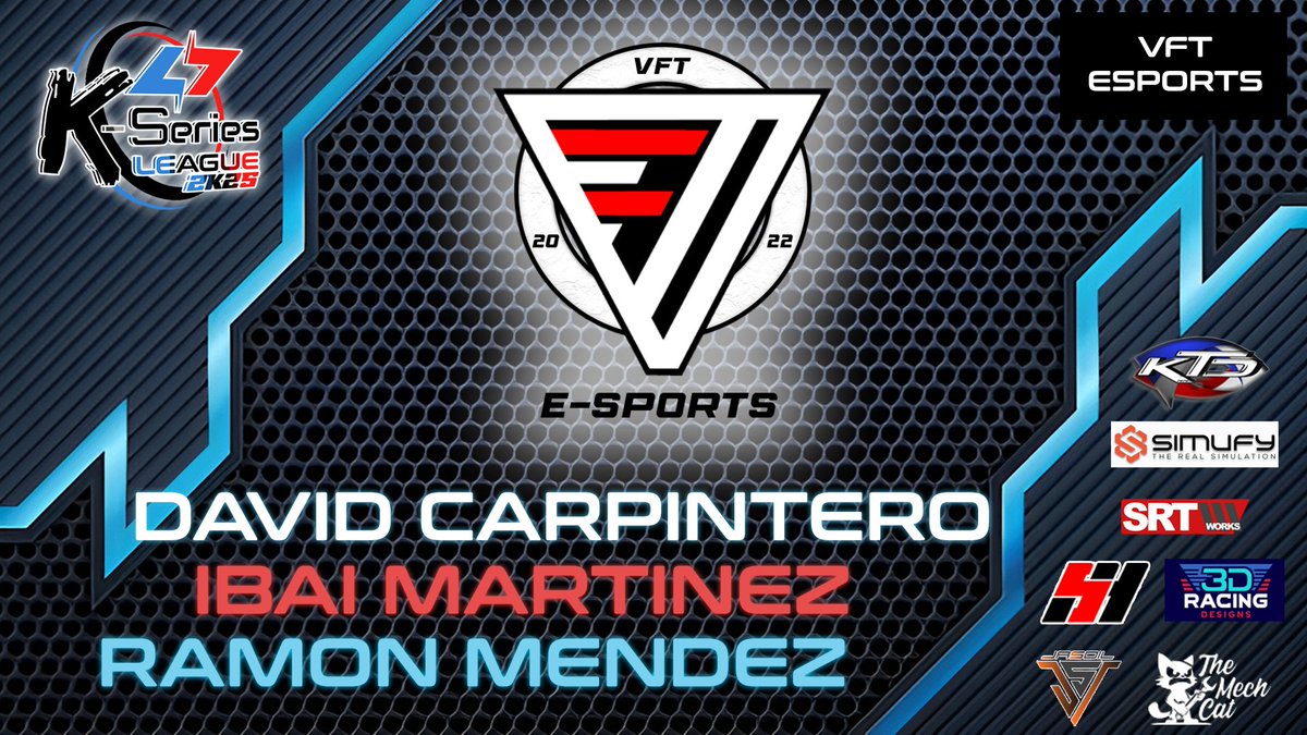 Leon_makinero's tweet photo. El 13 de enero dará comienzo las K-series 2K25 donde @Corrrpa @ibaferre y un servidor lucharemos contra gente muy top en el mundo del simracing. Siempre representando a @vft_esports e intentar llevarlo a lo mas alto. #govft https://t.co/CJ2gtM6FHE