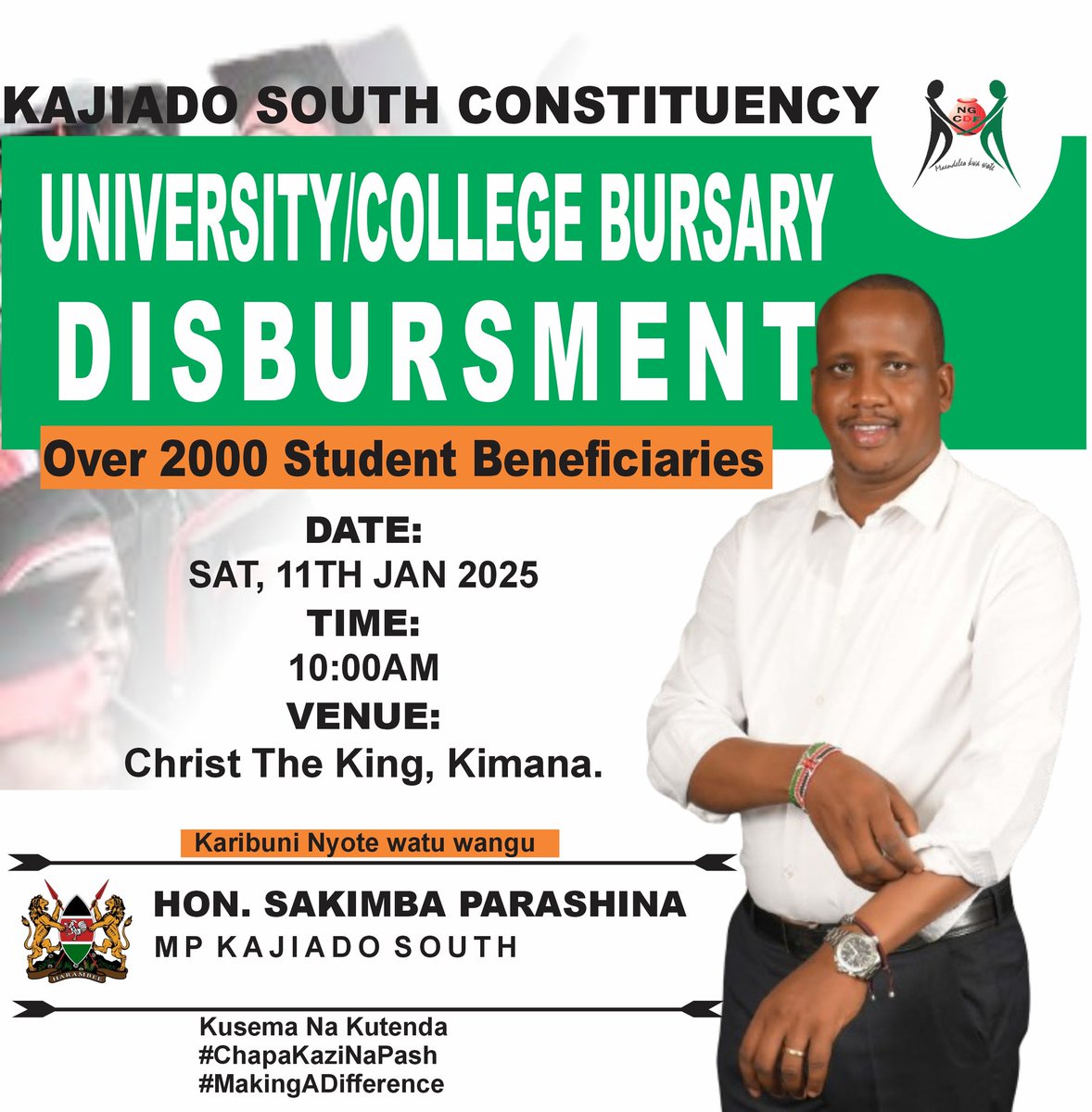 Hon. Sakimba Parashina, MP. tweet media