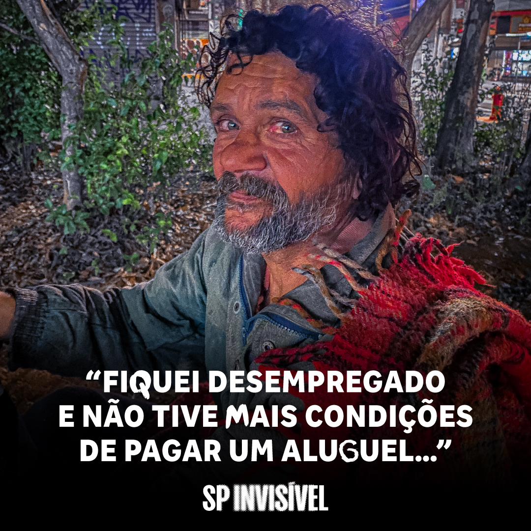 "Fiquei desempregado e não tive mais condições de pagar um aluguel…”

Jailson, em situação de vulnerabilidade, 51 anos.

Doe e gere impacto no link na bio 🧡
ou pelo
PIX: doe@spinvisivel.org

_

#populacaoderua #ong #doação