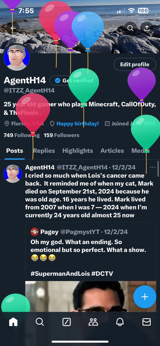 25!  Another year to celebrate!