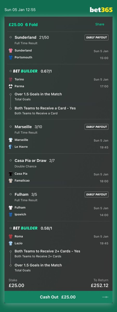 CabManTips's tweet photo. Football ⚽️ 6 Fold

Sorry I’ve not been active guys I’ve been so ill with this flu or whatever it is but back on my game today let’s start winning again 

💰🚕💨 https://t.co/RsBk7rD4kB