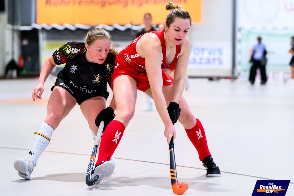 USAFieldHockey's tweet photo. The No. 9 U.S. Women’s National Indoor Team and No. 8 Belgium met in the final at the 2025 Rohrmax Cup in Vienna, Austria. Although the Red Panthers previously beat USA in pool play, the Eagles reversed the outcome claiming a 7-4 victory.

https://t.co/EYovOhpixP https://t.co/IDooBVkAjd