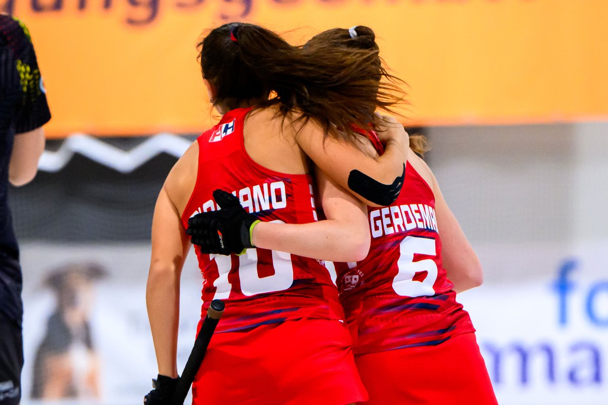 The No. 9 U.S. Women’s National Indoor Team and No. 8 Belgium met in the final at the 2025 Rohrmax Cup in Vienna, Austria. Although the Red Panthers previously beat USA in pool play, the Eagles reversed the outcome claiming a 7-4 victory.

bit.ly/3Pmyyvl